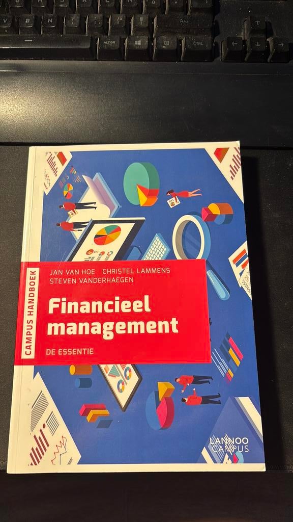 Financieel management: De essentie, Boeken, Ophalen of Verzenden, Zo goed als nieuw, Overige niveaus, Economie