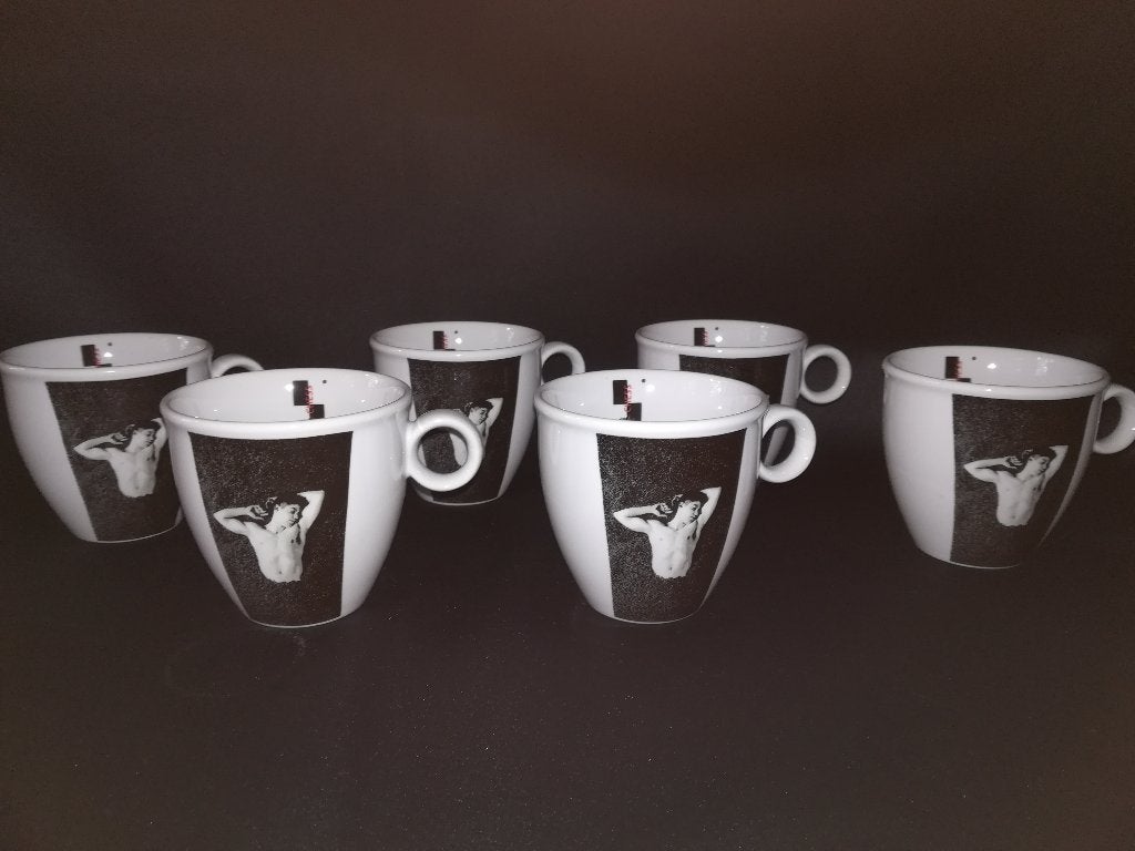 6 Design Gilbert Debergh koffiekopjes, Ophalen