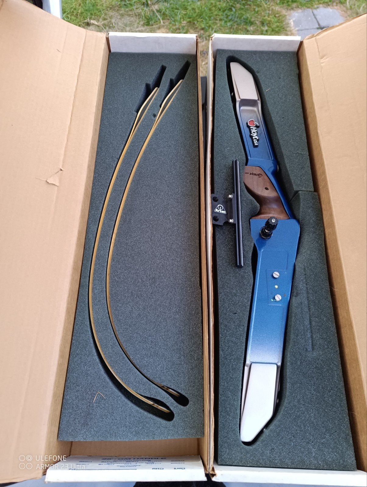 recurve boog hoyt 66"34 # LH, Sports & Fitness, Enlèvement ou Envoi, Flèches