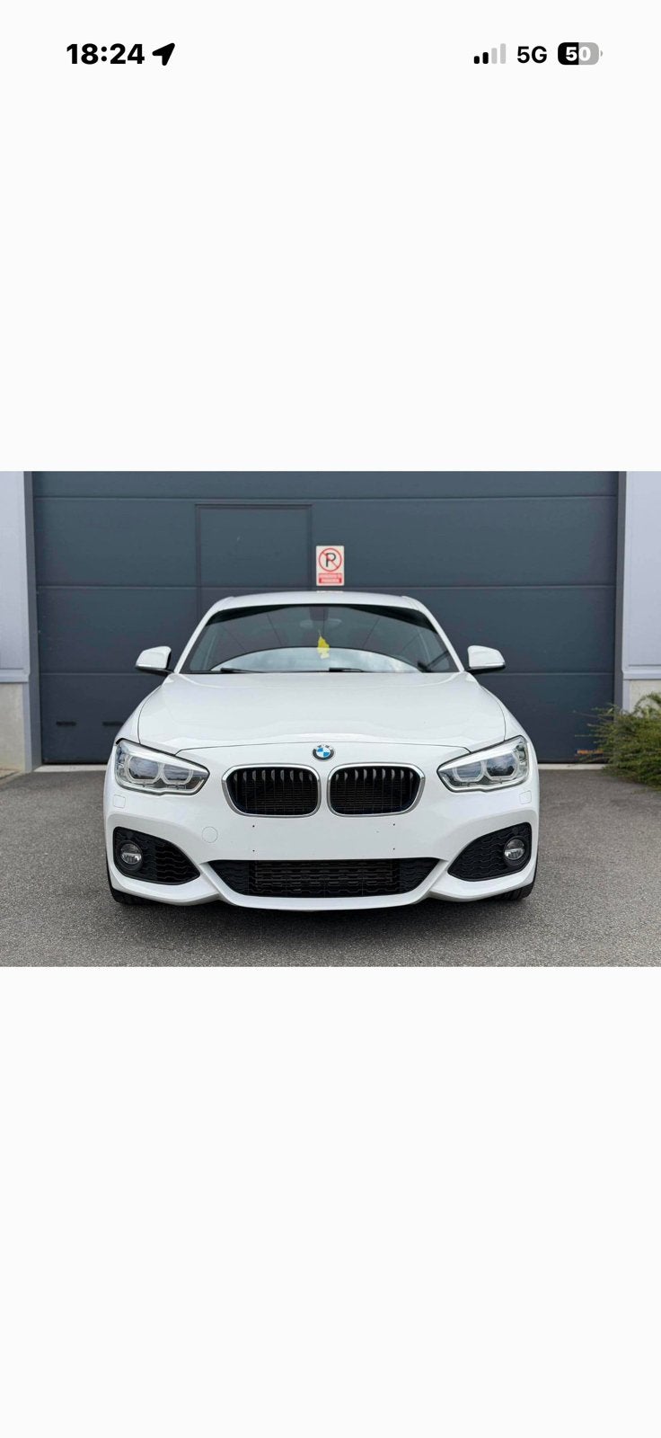 Bmw 118 i benzine, Auto's, 1 Reeks, Alcantara, Wit, 5 deurs