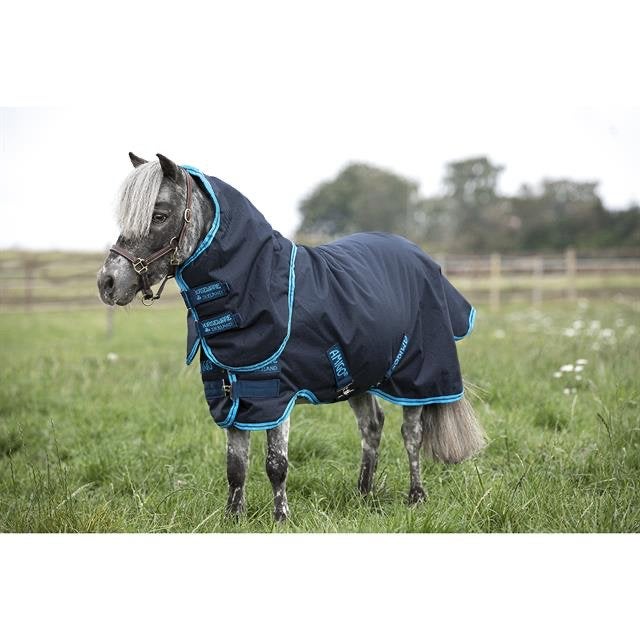 NIEUWE Horsewear Amigo Pony Deken Met Hals 4’0”, Dieren en Toebehoren, Shetlander/Mini, Verzenden, Blauw, Nieuw
