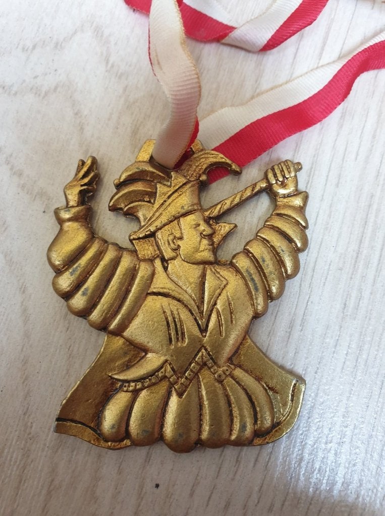 Carnaval Aalst medaille Arendprins Geert I 1987, Ophalen of Verzenden