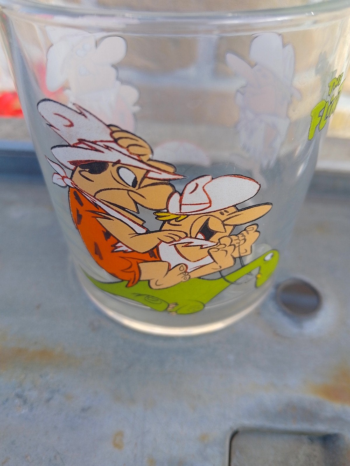 Cinq verres de penotti, Collections, Verres & Petits Verres, Neuf, Verre à soda, Enlèvement