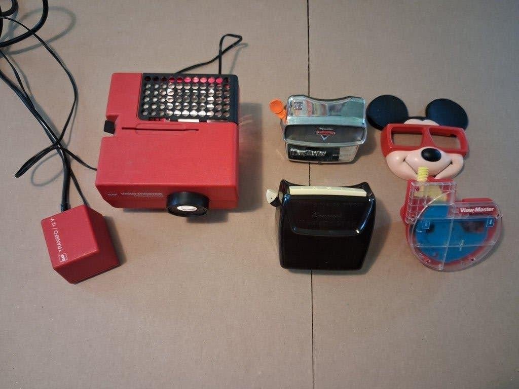 ViewMaster-projector + 3 kijkers, Ophalen of Verzenden, Gebruikt