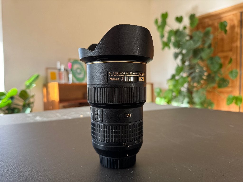 Nikon AF-S NIKKOR 16-35mm f/4G ED VR, Ophalen, Gebruikt, Beeldstabilisatie, Nikon