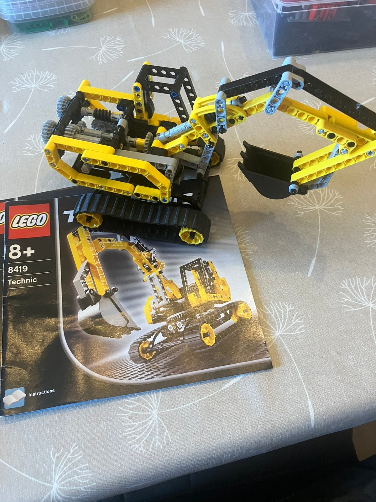 Lego technic 8419 excavator, Enlèvement ou Envoi, Comme neuf, Lego, Technic