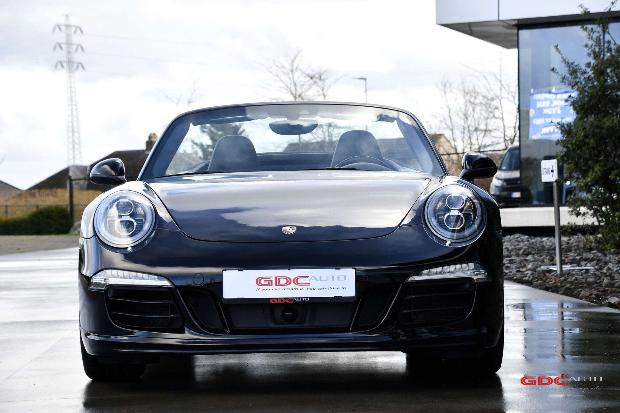 Porsche 911 911 Carrera 2 l Cabrio l Black Edition l Sportui, Auto's, Porsche, Automaat, Achterwielaandrijving, Gebruikt, Zwart