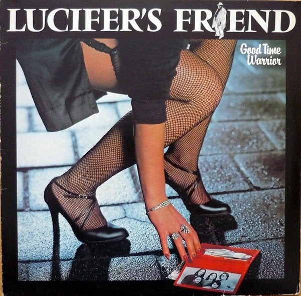 LUCIFER'S FRIEND GOOD TIME WARRIOR, Inclusief binnenhoes, Ophalen of Verzenden, Gebruikt, 12 inch