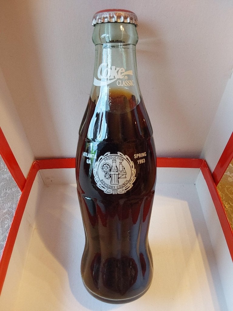 COCA COLA FLES ATLANTA SPRING 1993, Verzamelen, Ophalen of Verzenden, Zo goed als nieuw, Gebruiksvoorwerp