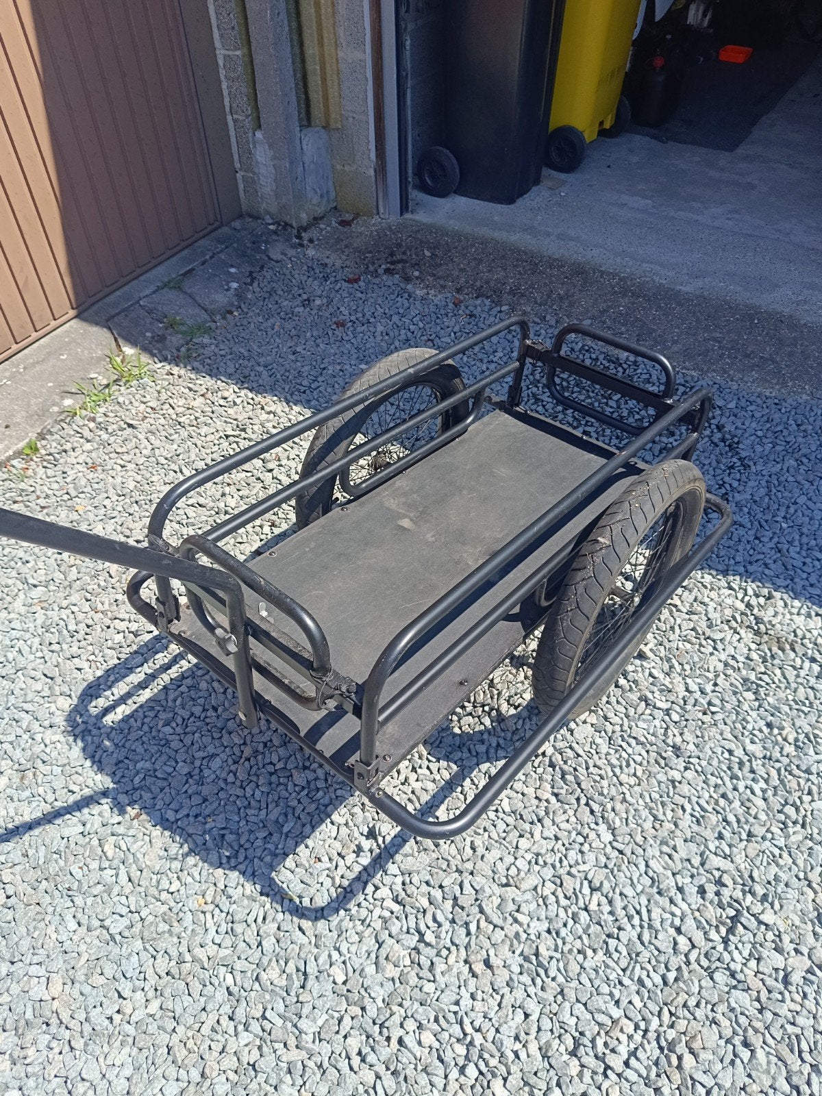 Remorque à vélo complète, 60 à 80 kg, Pliable, Comme neuf, Enlèvement