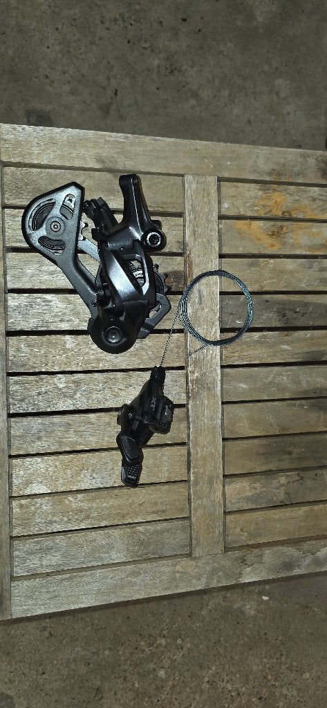 Shimano xt derailleur + shifter nieuw, Fietsen en Brommers, Ophalen, Nieuw, Derailleur of Ketting, Aluminium