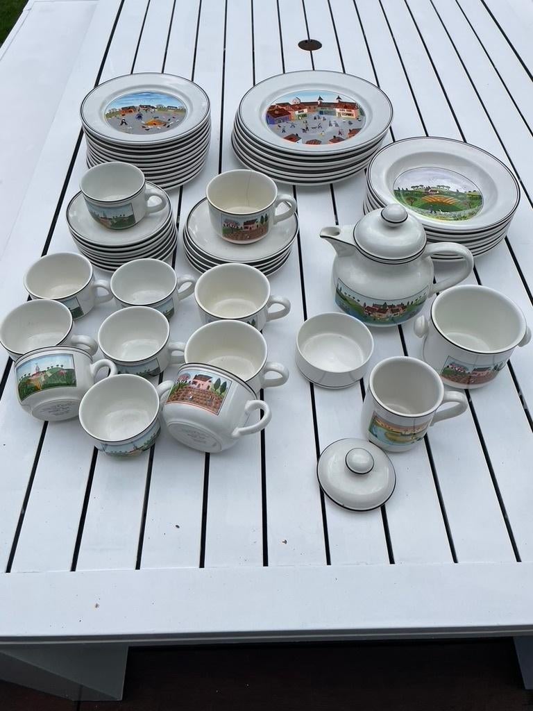 Service de table Design Naïf  Villeroy & Boch (Laplau), Enlèvement