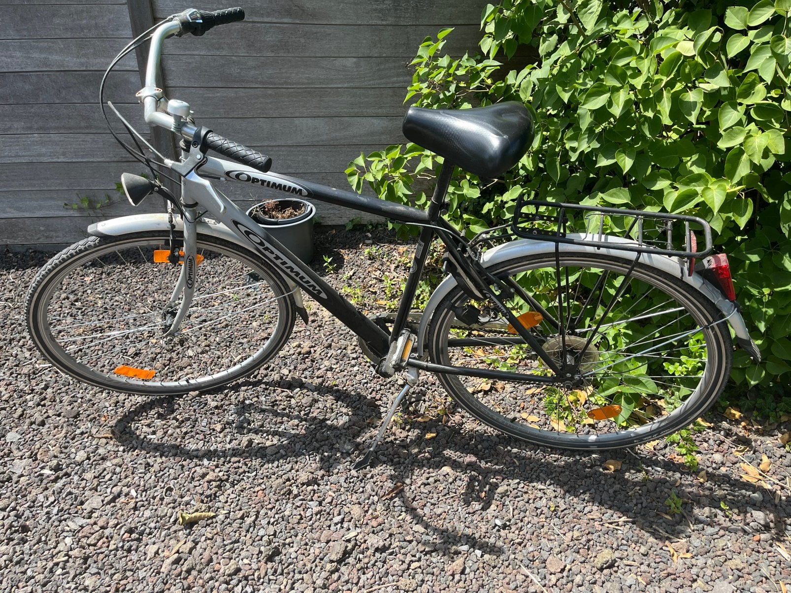 Mannenfiets  Optimum goede staat, Fietsen en Brommers, Ophalen, Gebruikt, Minder dan 10 versnellingen, Overige merken