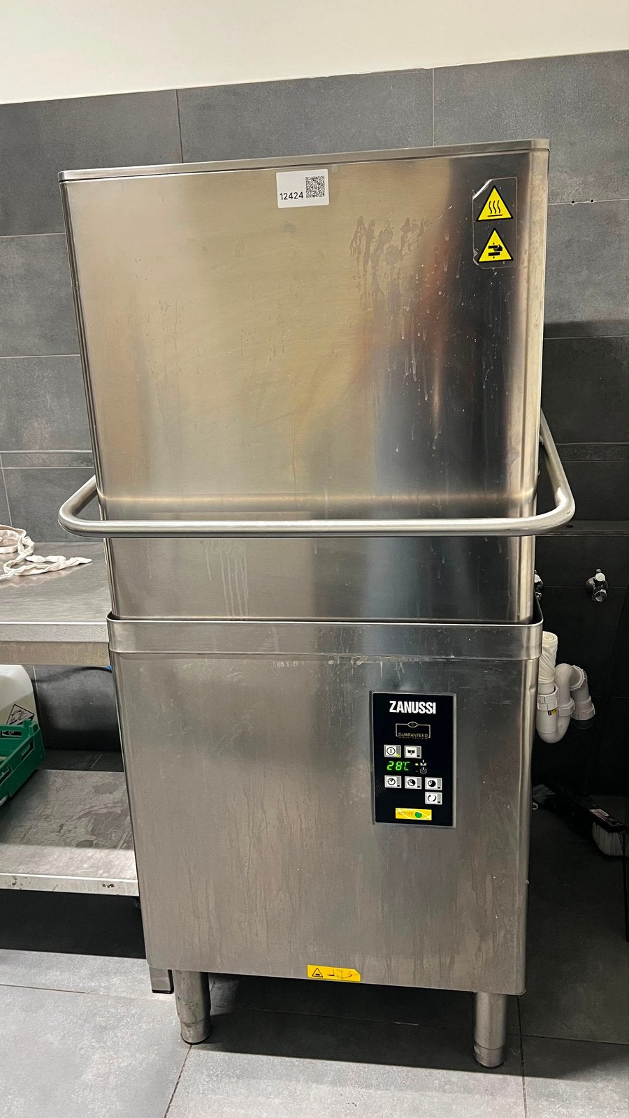 Professionele doorschuif vaatwasser / horeca vaatwasmachine, Ophalen, Reinigen
