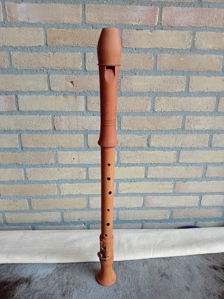 Aura tenor blokfluit in C, Ophalen of Verzenden, Gebruikt, Tenor, Met koffer, hoes of etui