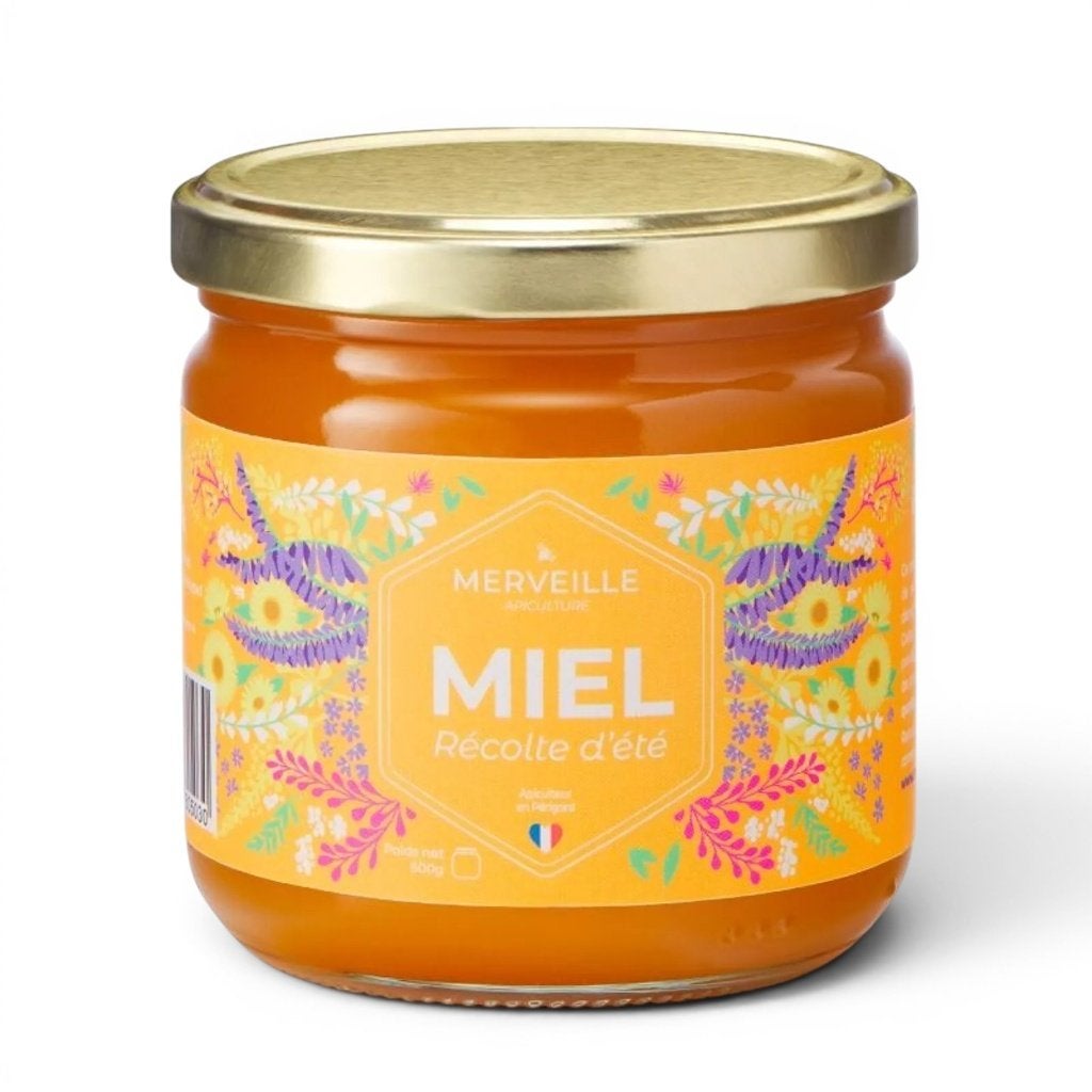 Miel d’été du Périgord 500g, Enlèvement ou Envoi