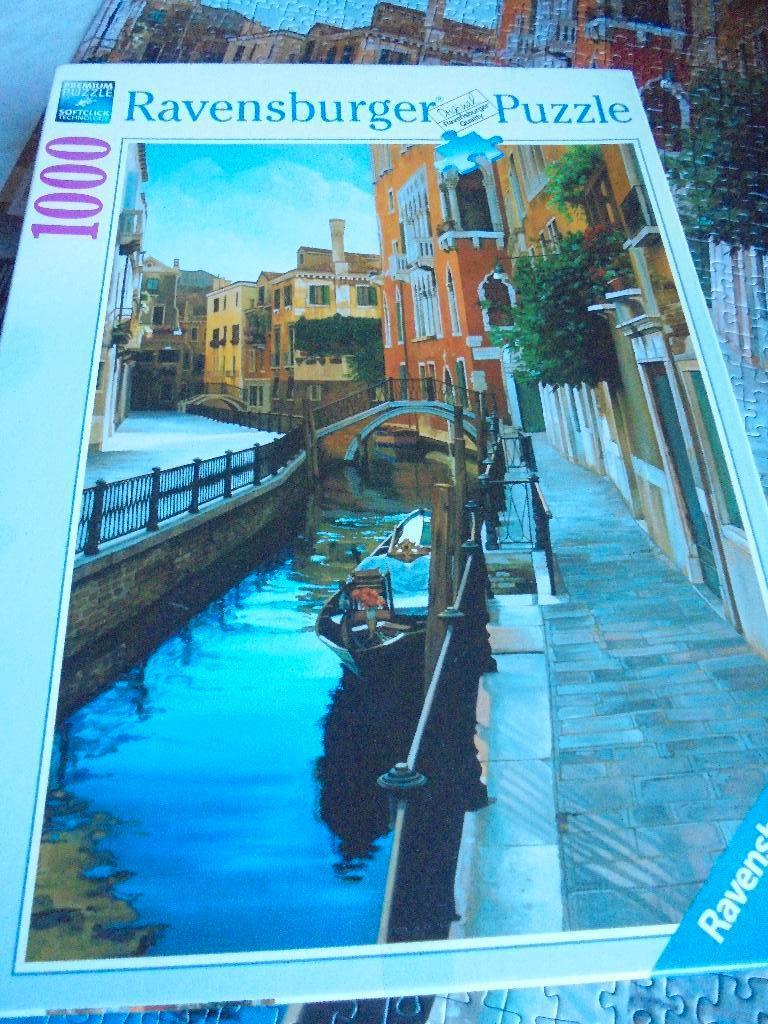Puzzel Ravenburger 1000 stukjes "Veneziaanse impressie", Ophalen of Verzenden, 500 t/m 1500 stukjes, Legpuzzel