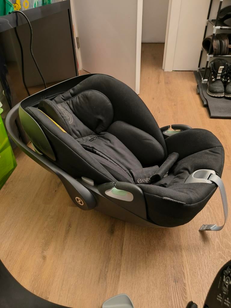 Cybex Cloud z-2 zwart gebruikt voor 1 kindje, Autres marques, Mode veille, Comme neuf, Enlèvement