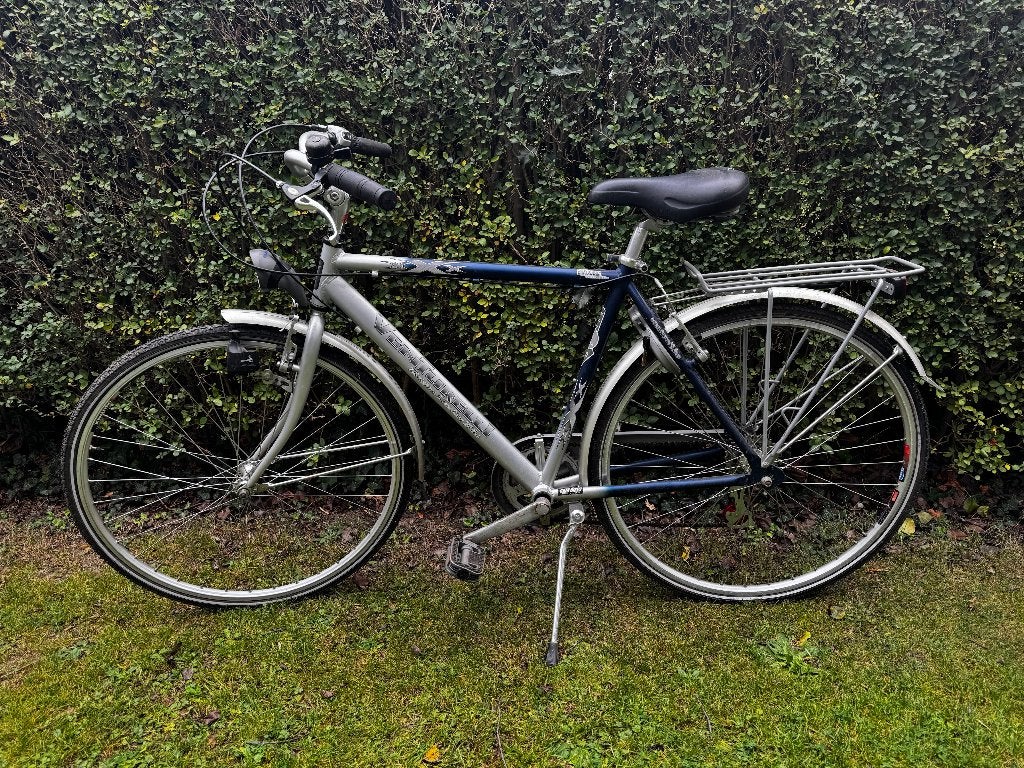 Lichte Venturelli Herenfiets  (Alu Frame 54 cm), Fietsen en Brommers, Gebruikt, Velgrem, Versnellingen, 53 tot 57 cm