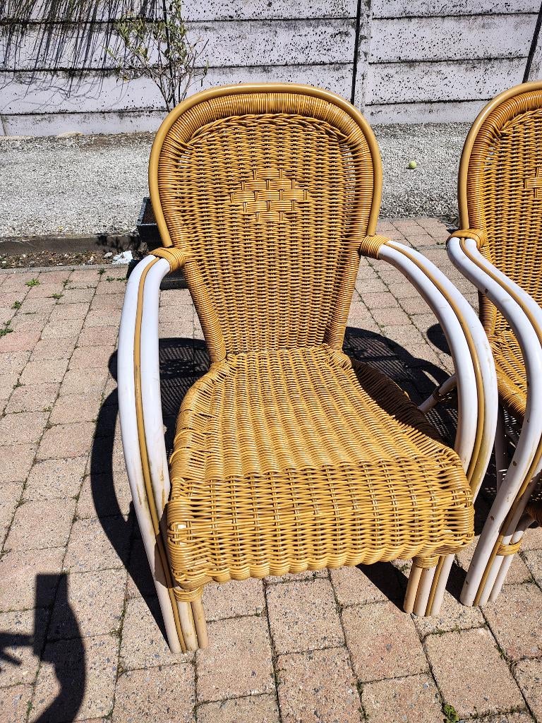 terrasstoelen, Tuin en Terras, Ophalen, Gebruikt