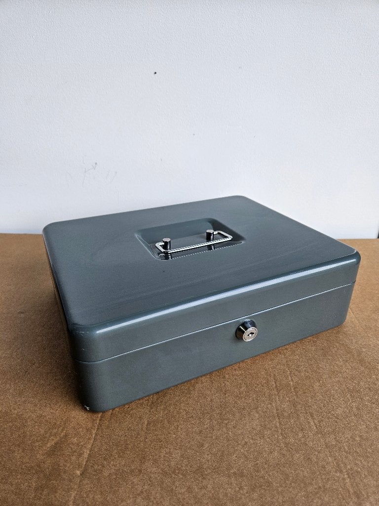 Caisse à monnaie acier gris avec monnayeur, Articles professionnels, Aménagement de Bureau & Magasin | Caisses & Systèmes de paiement