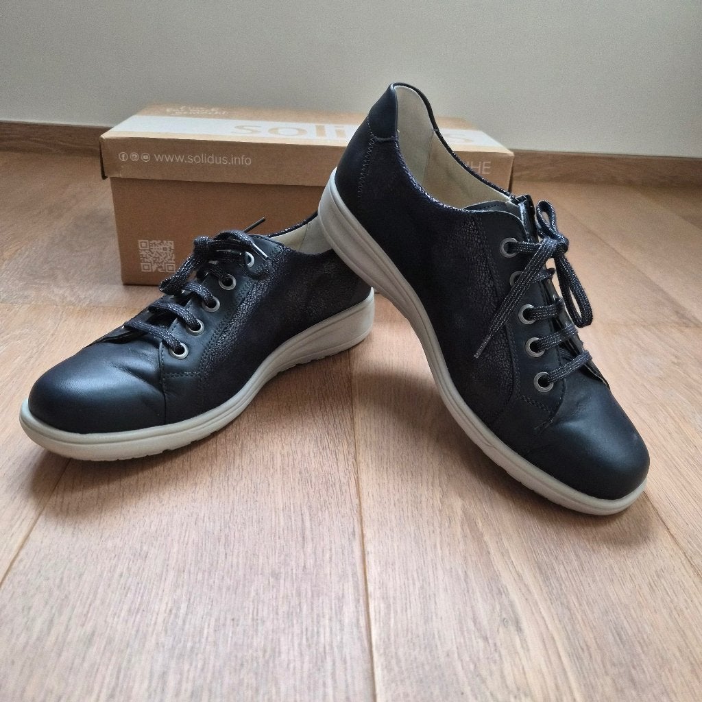 Sneakers Solidus, maat 37, Kleding | Dames, Solidus, Blauw, Ophalen of Verzenden, Zo goed als nieuw