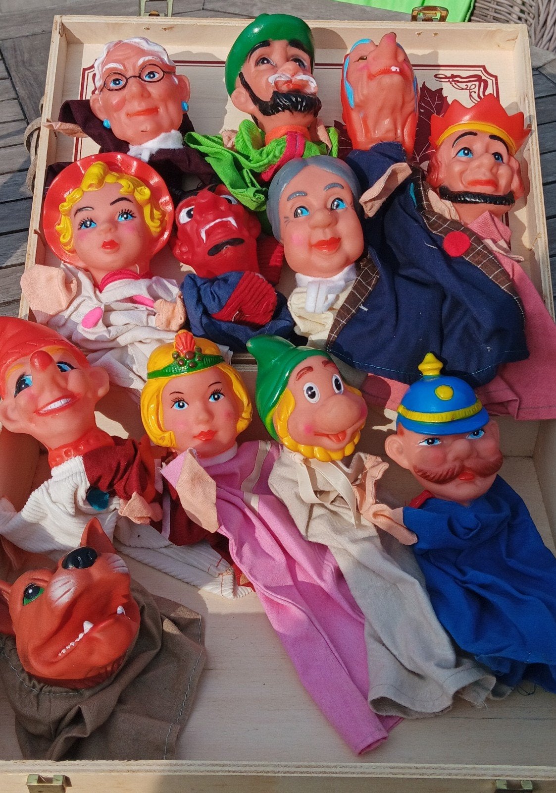 poppenkast poppen, Ophalen of Verzenden