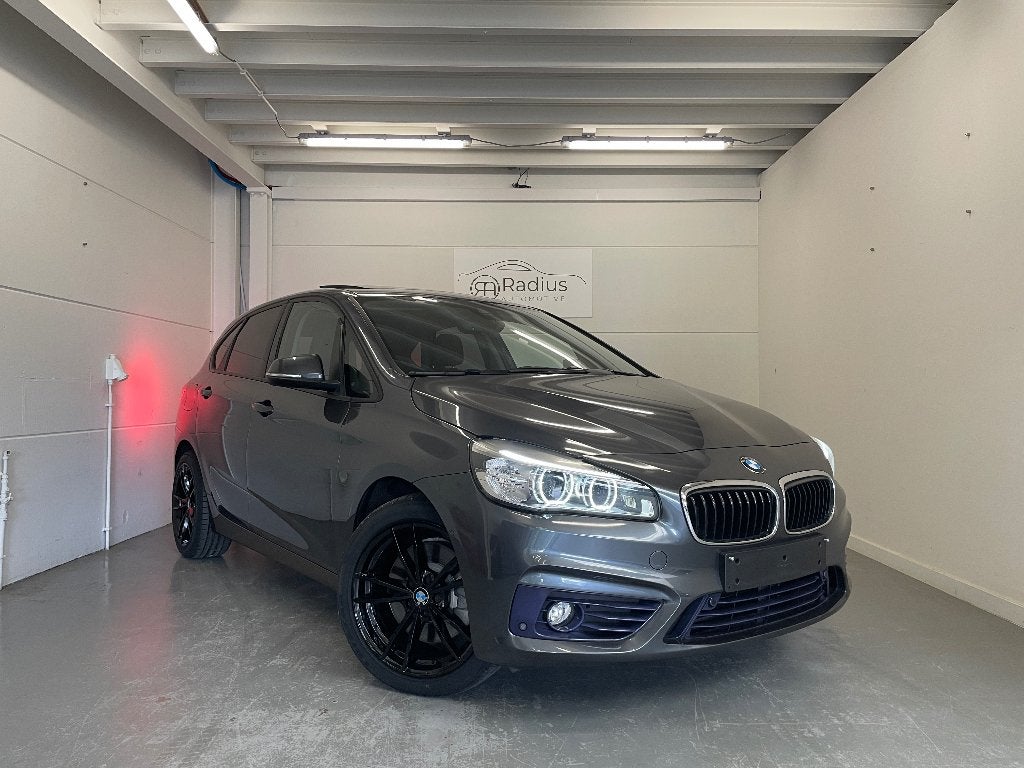 BMW - 225i - Automatique - Pano - Hud - Caméra, Autos, Cuir, Argent ou Gris, Achat, Entreprise