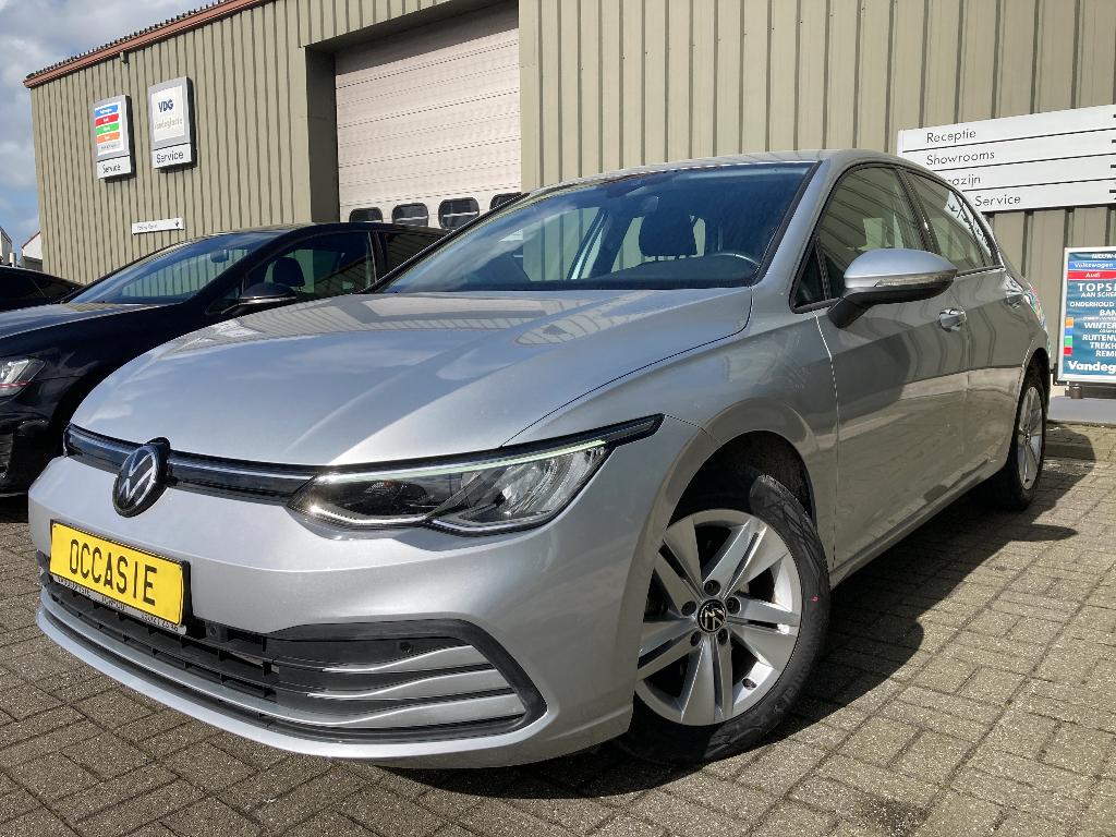 Golf -Airco 3zone -Virtual -App -GPS -ACC -Side assist -Cam, Auto's, Volkswagen, Voorwielaandrijving, Stof, 5 deurs, 81 kW