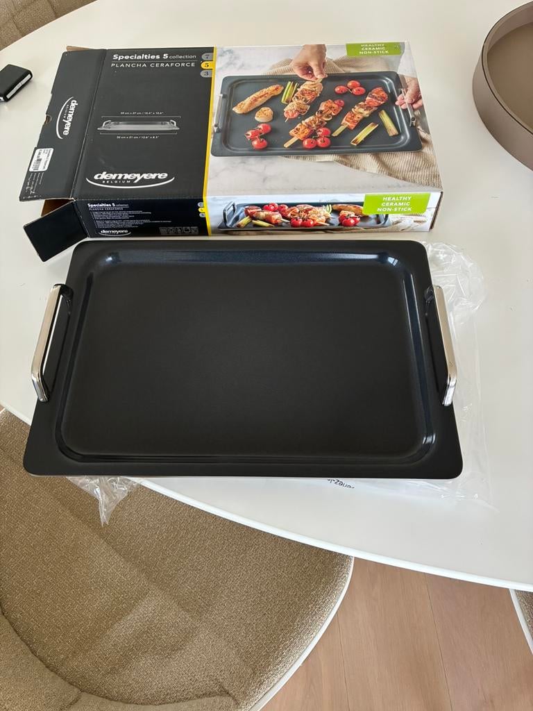 Demeyere Tepanyaki grillplaat, Ophalen, Vaatwasmachinebestendig, Nieuw