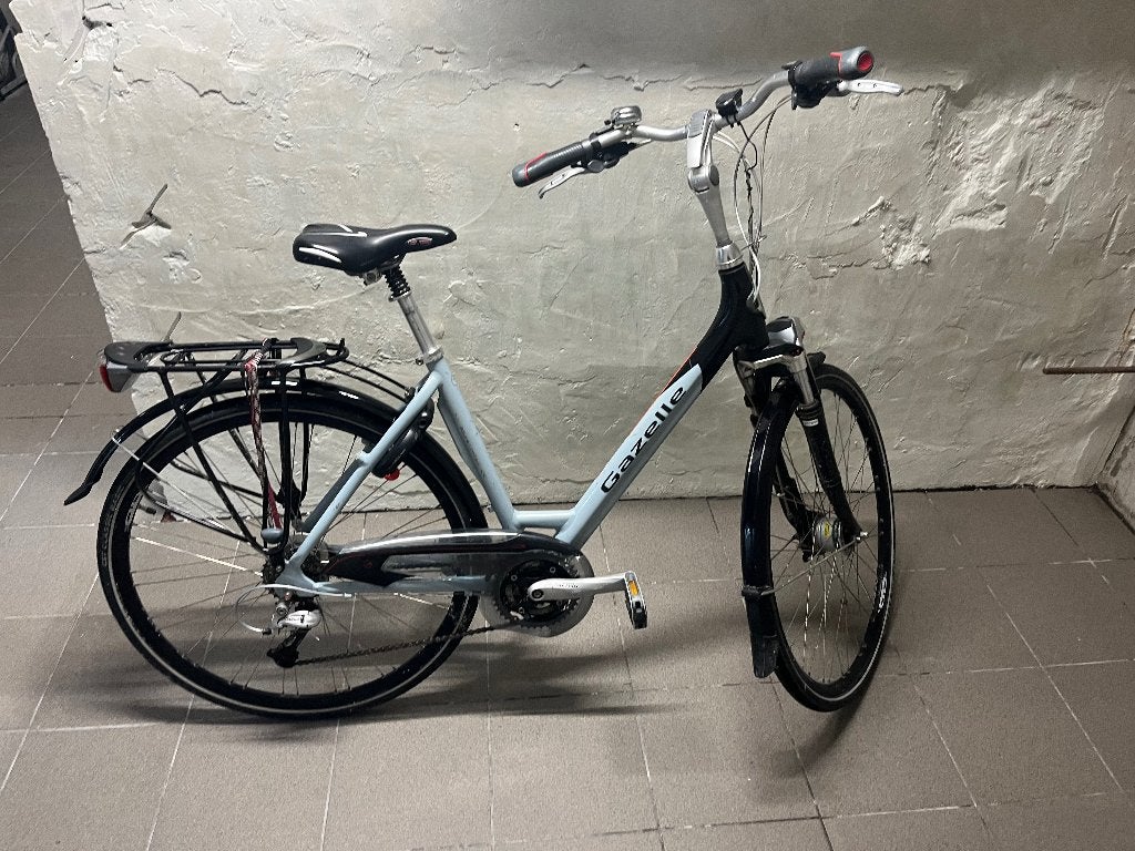 Damesfiets Gazelle, Fietsen en Brommers, Ophalen, Gebruikt, Versnellingen, Minder dan 47 cm