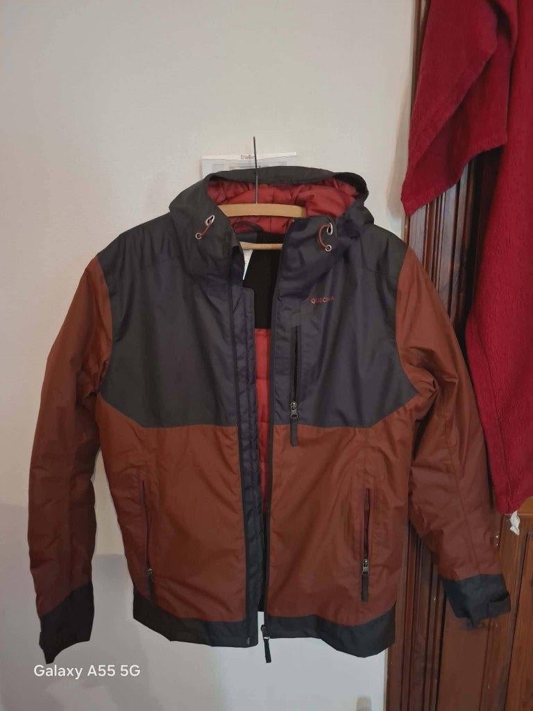 Jas decathlon, Kleding | Heren, Ophalen of Verzenden, Zo goed als nieuw, Decathlon, Rood