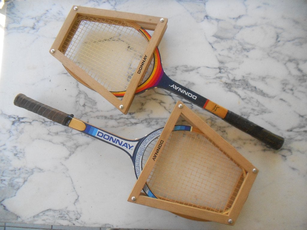 Raquette de tennis Donnay Borg / Borg-Lady (presses Donnay), Enlèvement ou Envoi, Raquette