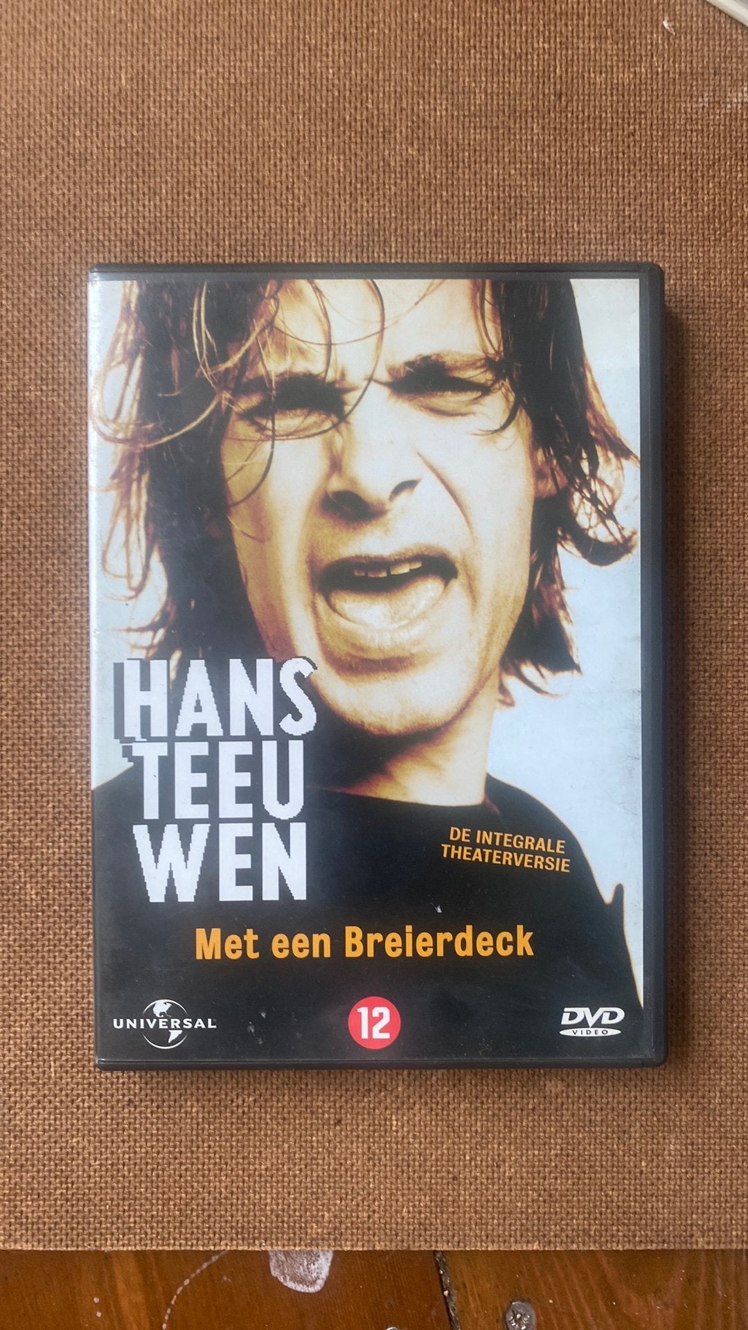 DVD Hans Teeuwen - Met een Breierdeck, Ophalen of Verzenden, Zo goed als nieuw