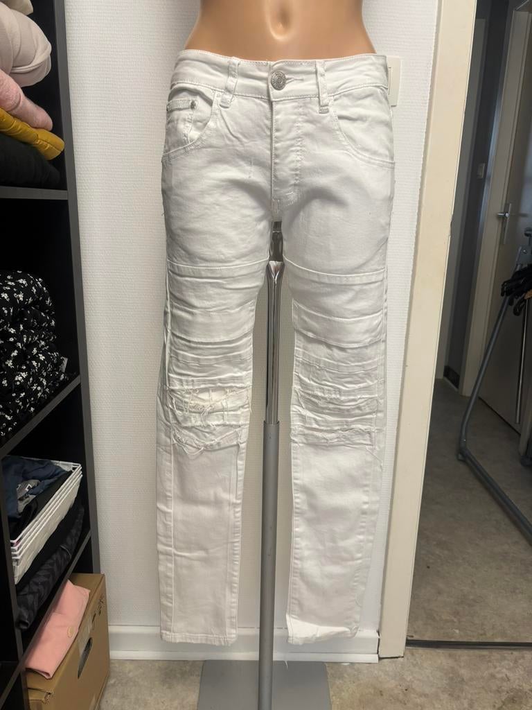 Pantalon blanc neuf, Neuf, Taille 38/40 (M), Enlèvement ou Envoi, Longs
