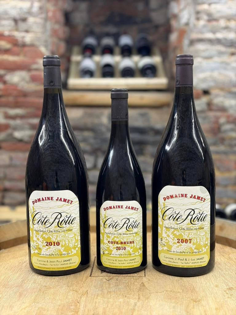 LOT VINS COTE ROTIE JAMET, Enlèvement, Comme neuf