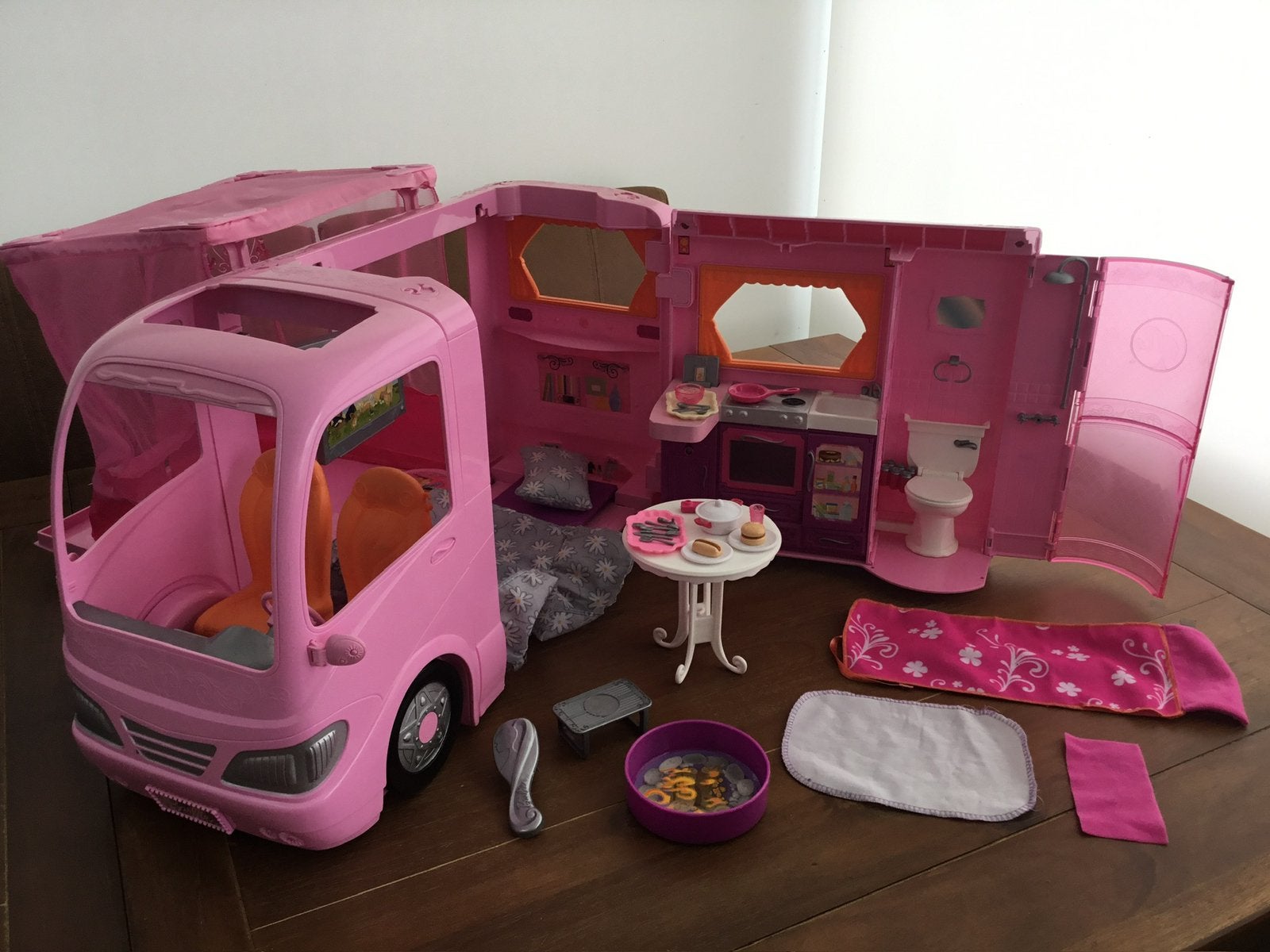 Barbie Camper, Kinderen en Baby's, Ophalen of Verzenden