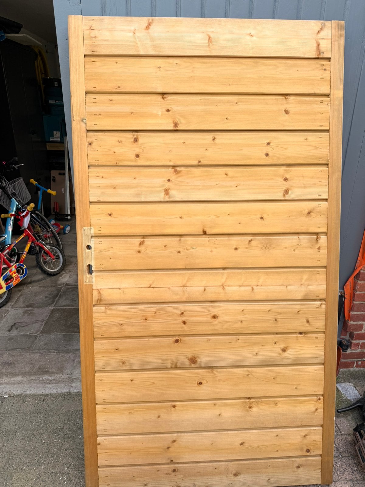 Solide poort 1,00mB x 1,80mH, Tuin en Terras, Ophalen