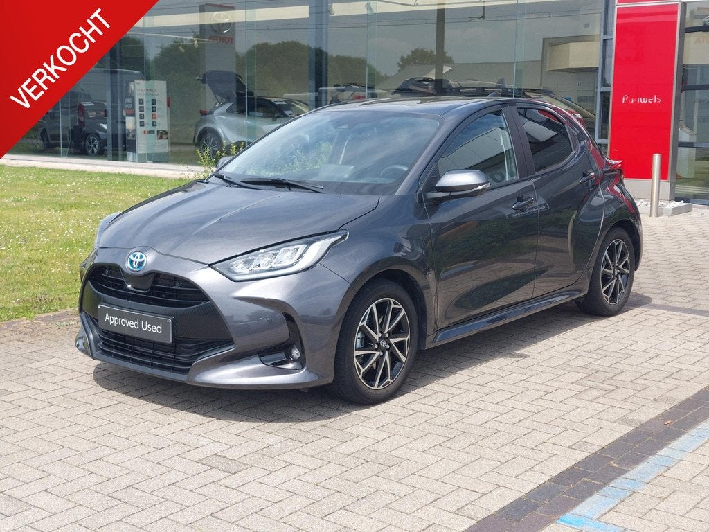 Toyota Yaris 1.5 VVT-i Hybrid 85kW Iconic e-CVT, Autos, Toyota, Argent ou Gris, 96 g/km, 116 ch, 450 kg