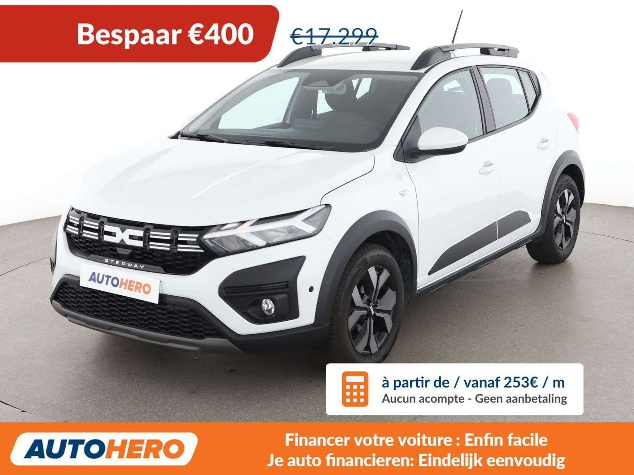 Dacia Sandero 1.0 TCe Stepway Expression (automatique), Autos, Interruption de démarrage, Achat, 140 g/km, Euro 6