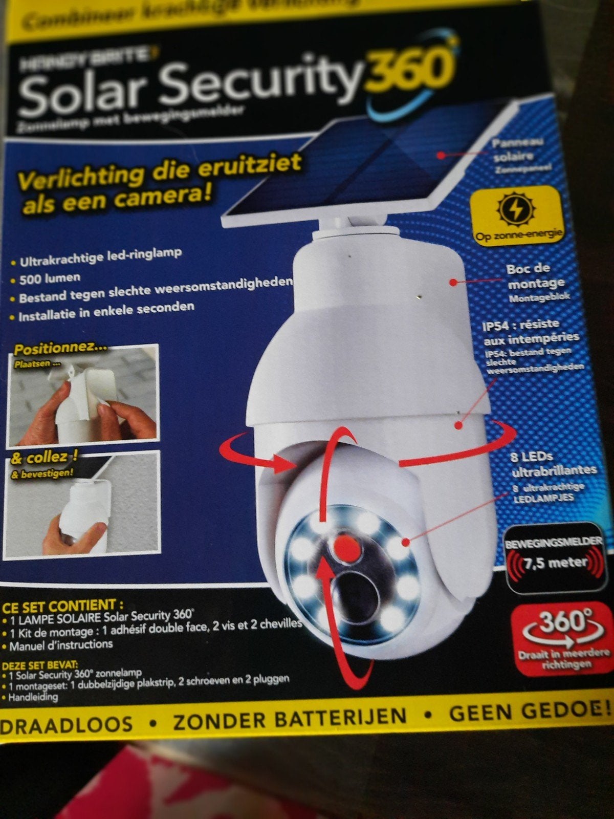 Spot extérieur  360  Led, Enlèvement, Neuf