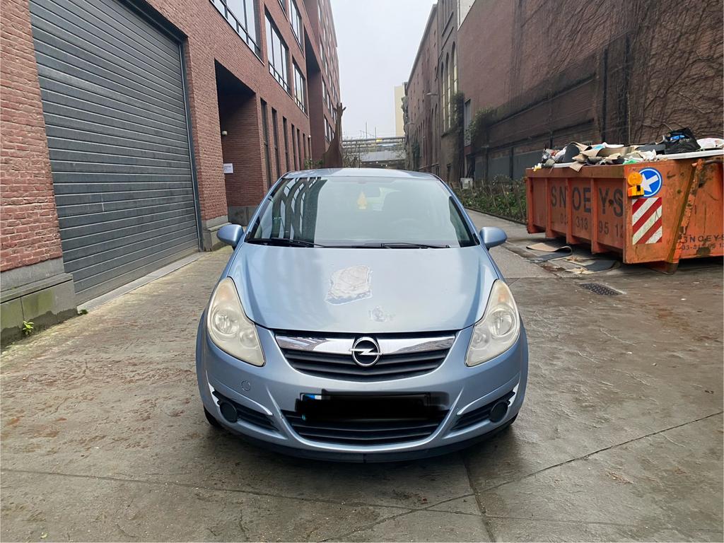Opel corsa 1.0 benzine bwj 2007 met keuring verkoop, Stof, 65 kW, Bedrijf, 3 cilinders