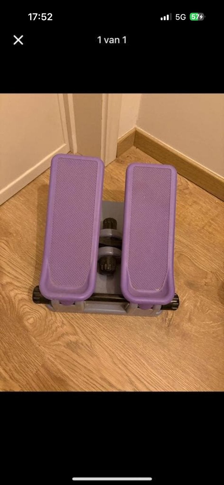 Stepper, Ophalen, Gebruikt
