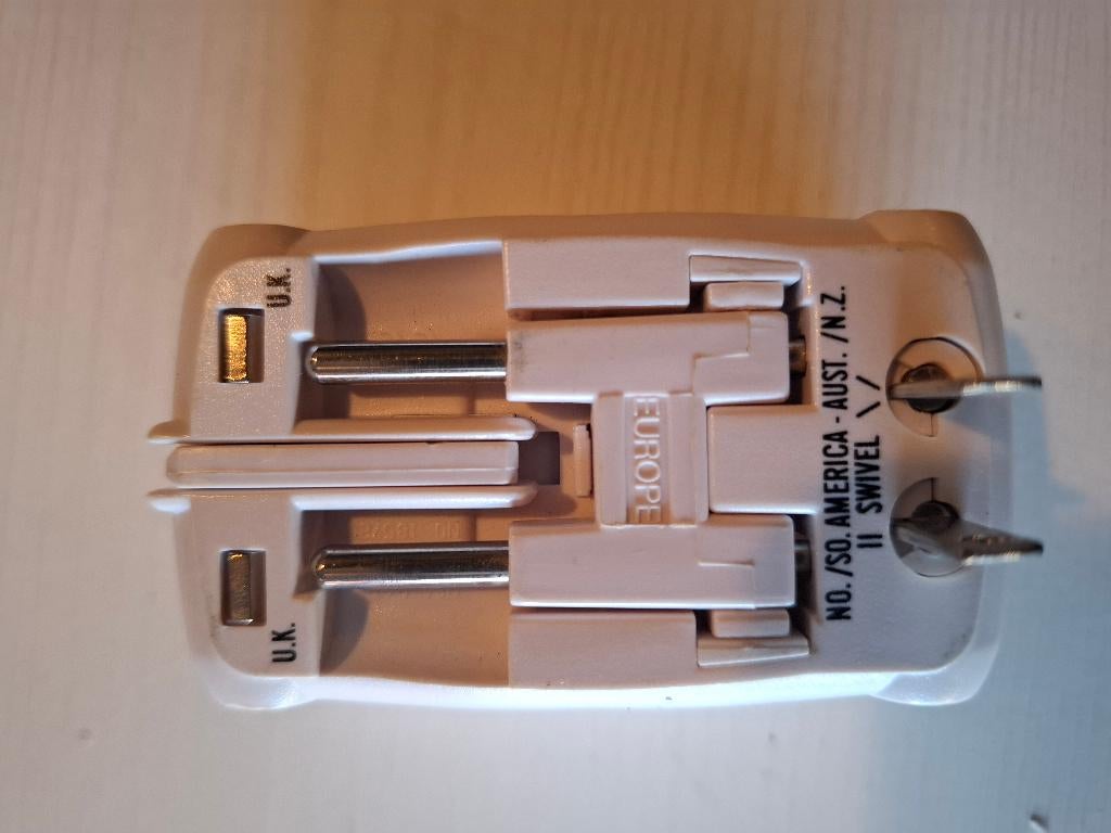 adaptateur electrique, Enlèvement