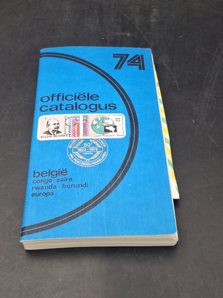 Boek Officiële catalogus postzegelverzamel 1974, Enlèvement ou Envoi, Catalogue