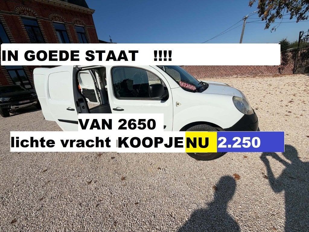 RENAULT KANG0O 1.5  DCI LICHTE VRACHT, Auto's, Diesel, Particulier, https://public.car-pass.be/vhr/1af2ec69-75b8-4579-9199-00ee1e418d94