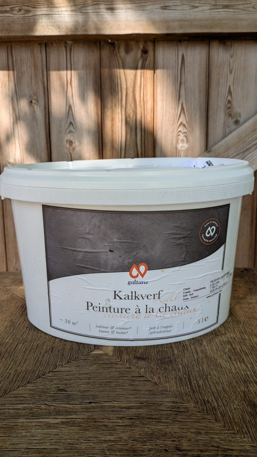 Peinture à la chaux Galtane - 20L - NOUVEAU, Enlèvement, Peinture