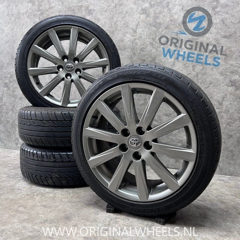 18 inch originele velgen + zomerbanden Toyota Avensis, Autos : Pièces & Accessoires, Pneus et Jantes, Pneus été, -, 18 pouces