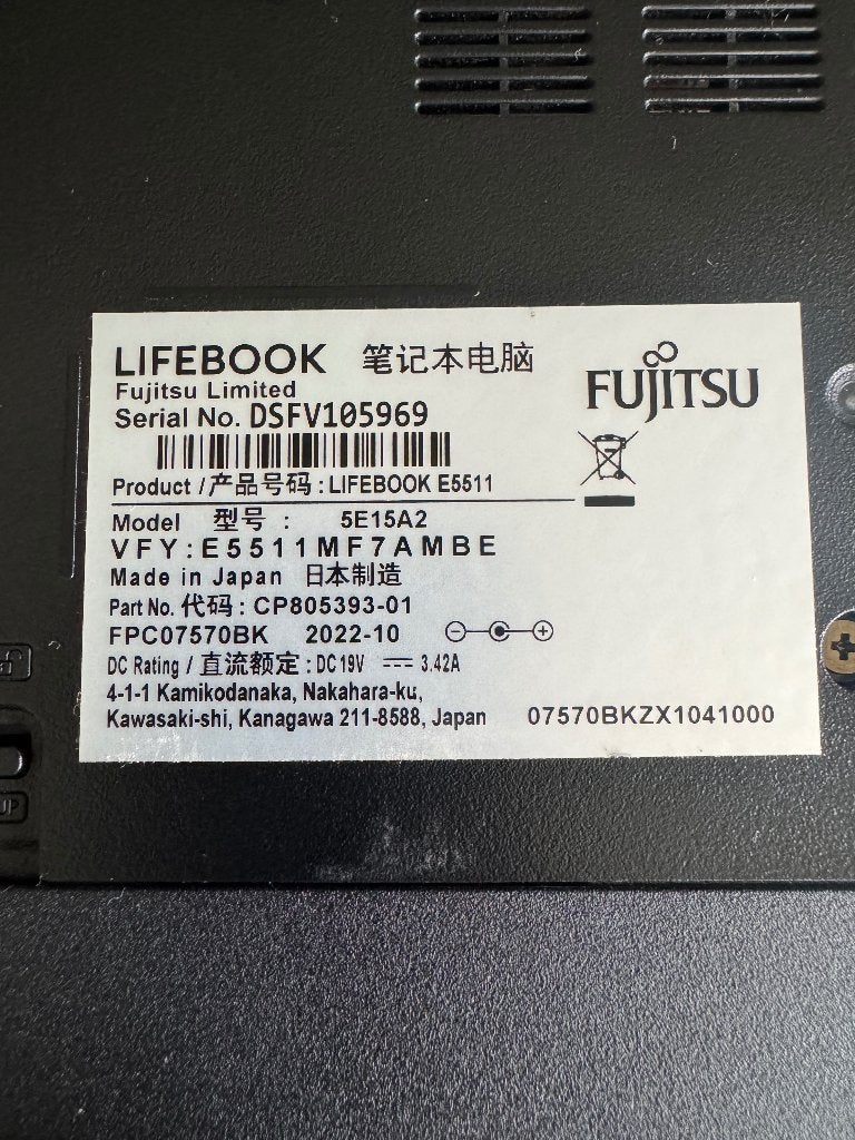 Laptop, Ophalen, 8 GB, 512 GB, Zo goed als nieuw
