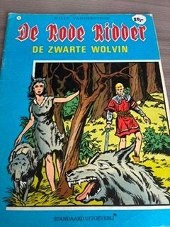 Strip de rode ridder – de zwarte wolvin, Enlèvement ou Envoi, Willy Vandersteen, Une BD, Utilisé